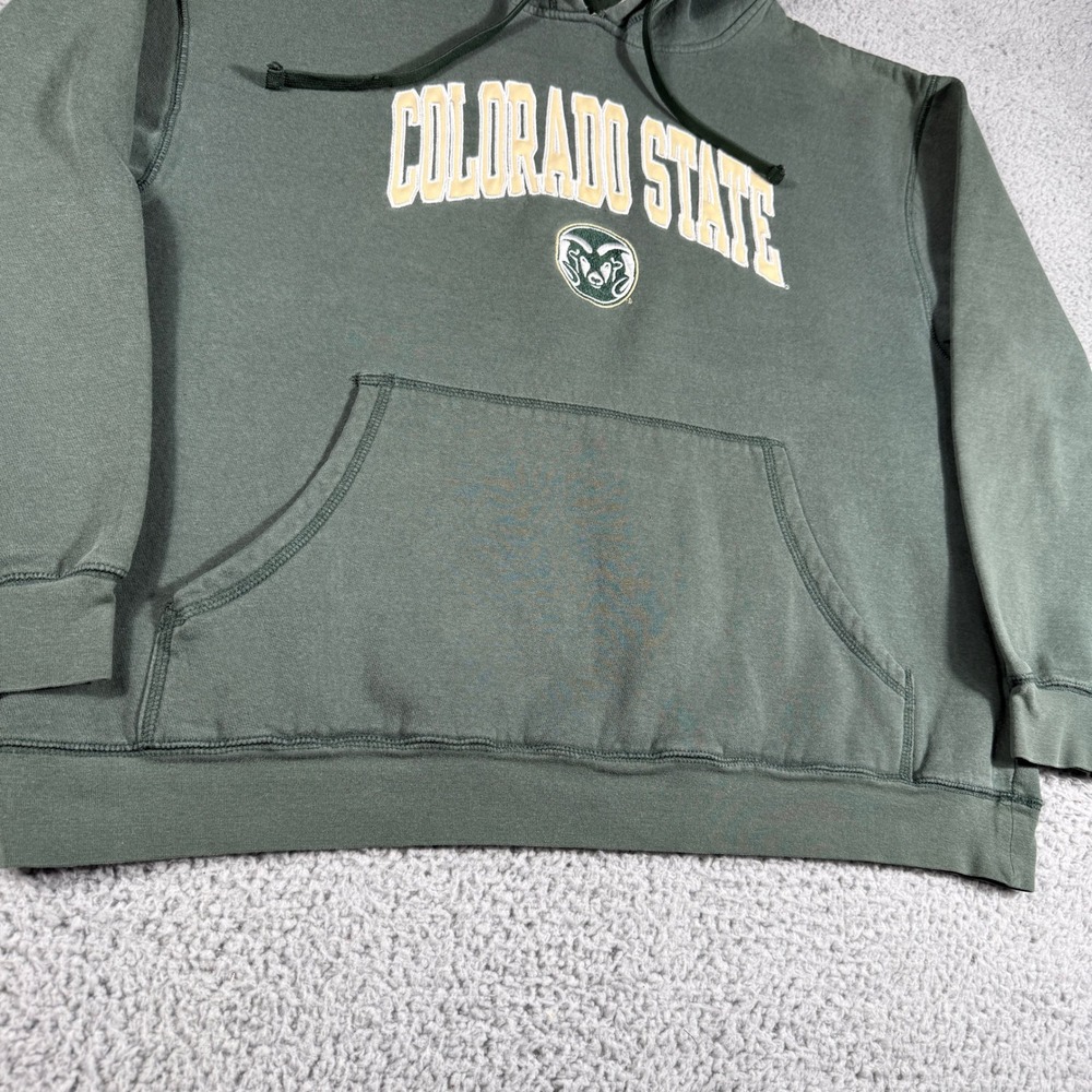 Champion Colorado State University Hoodie Size XL Pullover Sweatshirt - Picture 3 of 8